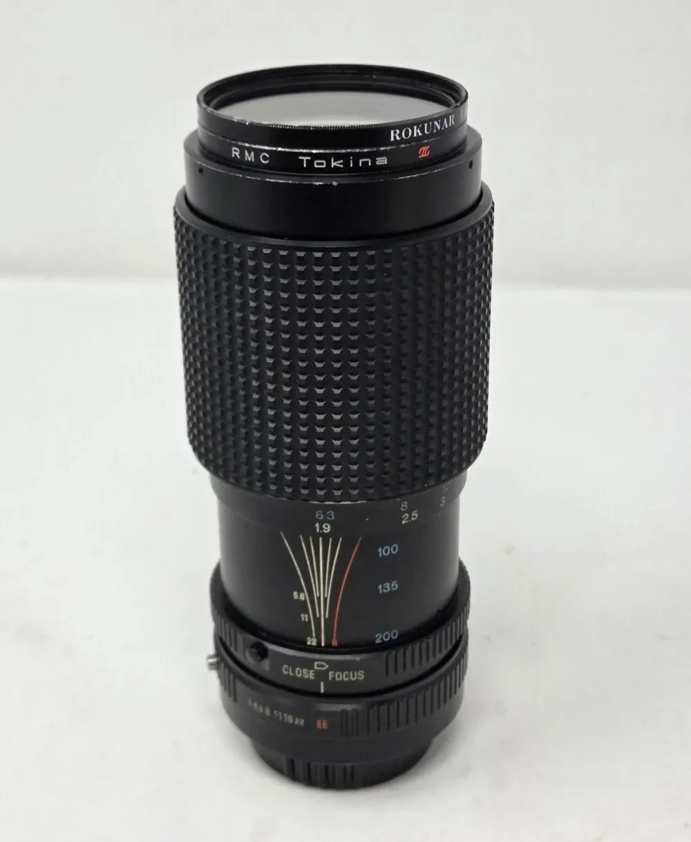 RMC Tokina 80-200mm f/4 Zoom Lens‎ Konica AR Mount Japan Manual Focus